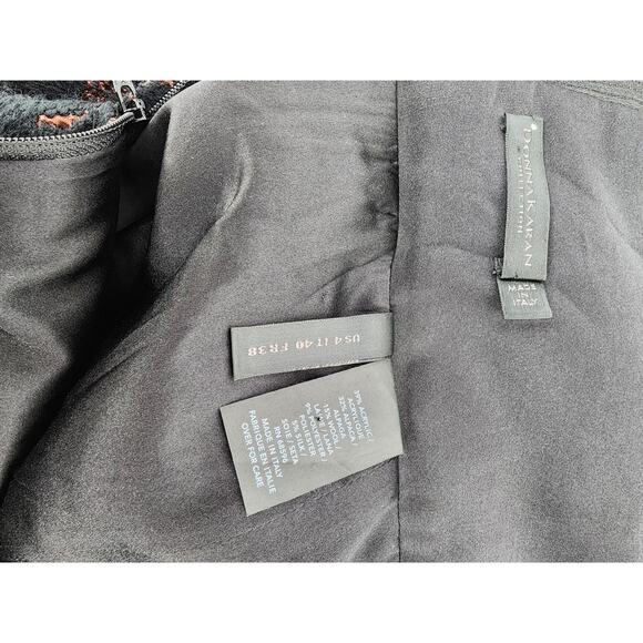 Donna Karan Collection Black Wool Blend Skirt Women's Size 4 - Picture 4 of 9